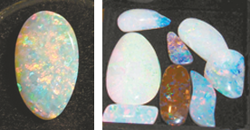 The Romans called the opal “the queen of gems” because it embodied the colors of all the other gems