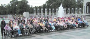 QC WWII VETS AT WWII MEMOR
