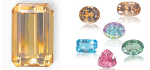 Topaz is normally found in hues of yellow or blue, but the birthstone of November is found in nature in many different colors....