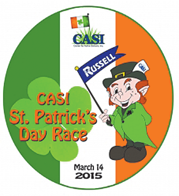 33rd CASI St. Patricks Day Race Saturday, March 14
