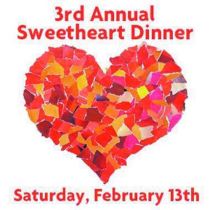 3rd annual sweetheart dinner image