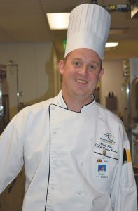 Chef D’ Cuisine Brady Moore of Rhythm City Casino Resort